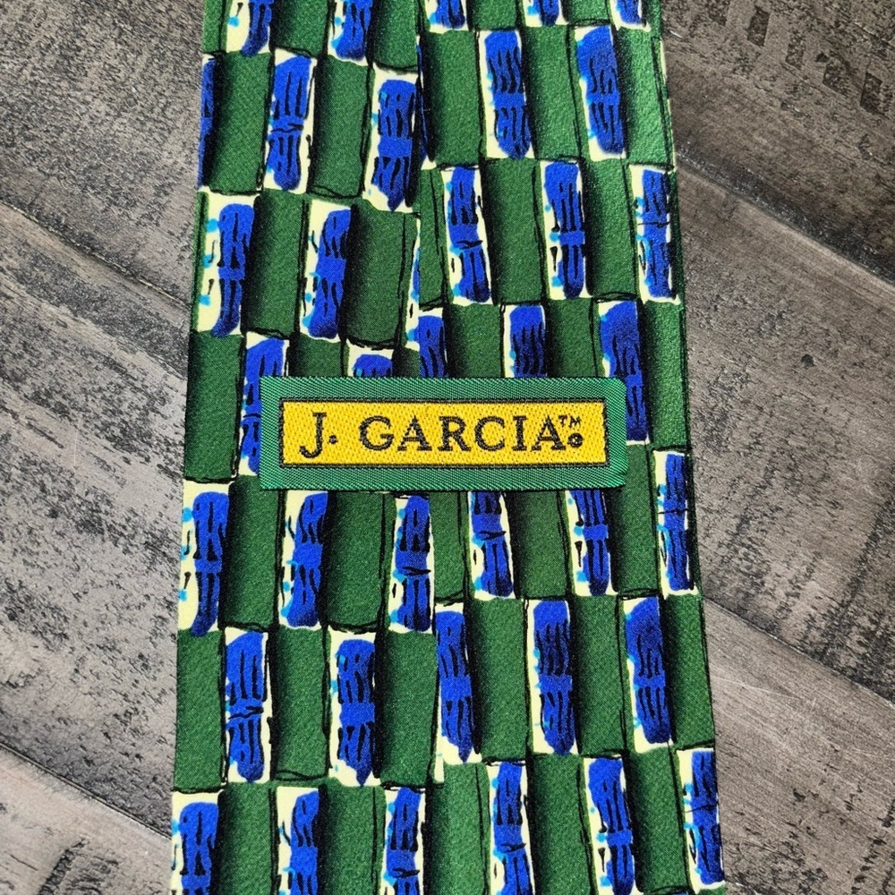 J.Garcia Silk Neck Tie Collection Fifteen Film Nior - Picture 3 of 3